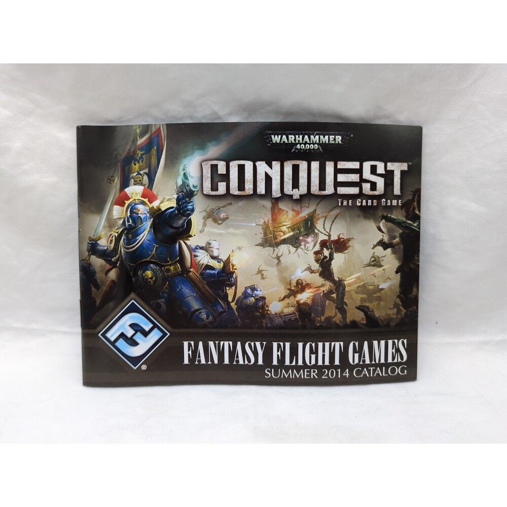 Fantasy Flight Games Summer 2014 Catalog Warhammer 40k Conquest The Card Game